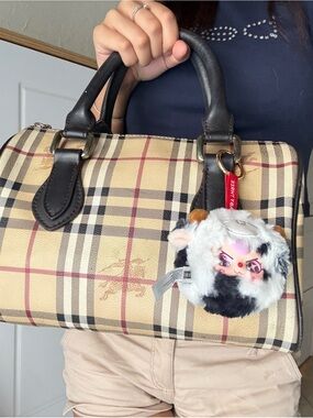 AUTHENTIC Burberry Haymarket Check Handbag
